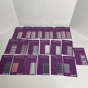 NEW 22 Piece JAMBERRY Nail Decal Set